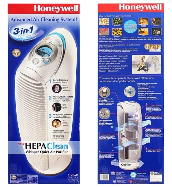 Honeywell Purificateur d Air Tour Compact