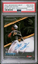 Ke'Bryan Hayes - 2021 Bowman's Best Best of 2021 Autograph RC   PSA 10