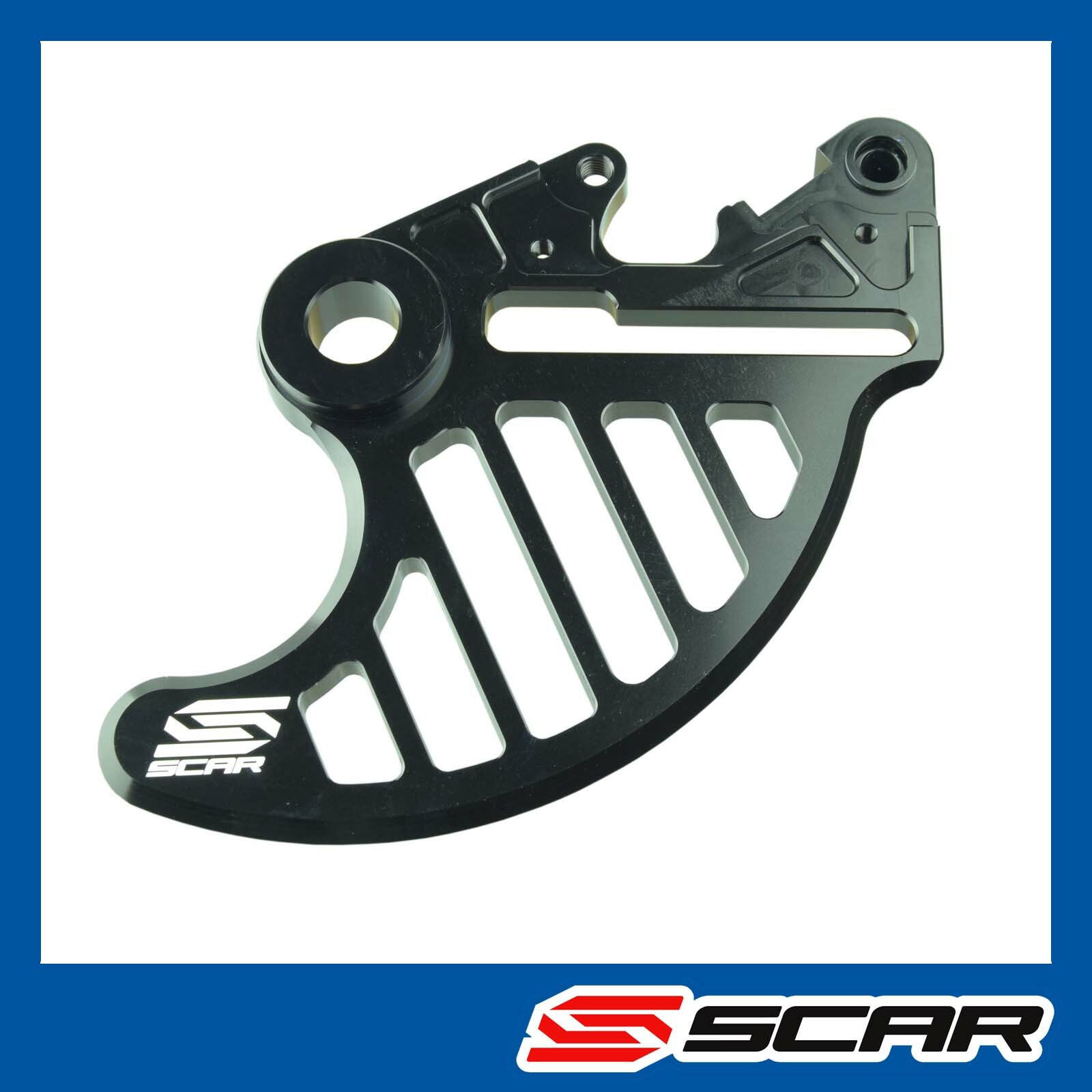Protection de disque de frein arrière Scar noir pour moto Husaberg modèles 2005 à 2013