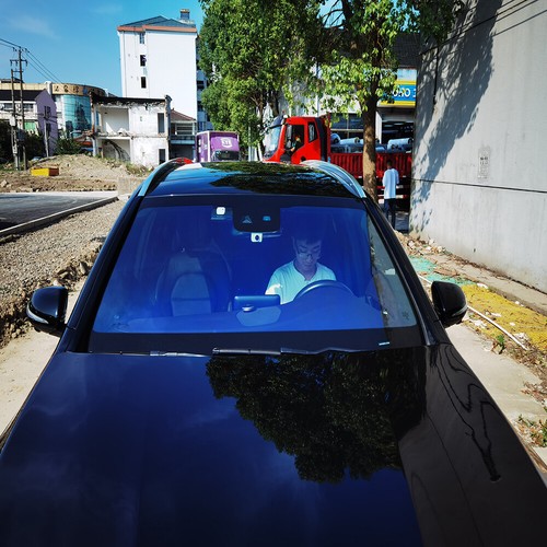 Blue Purple Window Tint VLT 80% Windshield Sticker Anti-UV Foil Home Car Tint - Picture 8 of 10