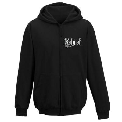 Kalmah Logo Heroes To U.S. 2019 NA Tour Image Zip Hoodie Sweatshirt