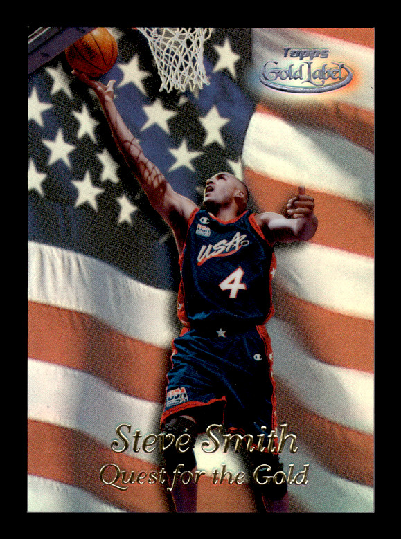 1999-00 Topps Gold Label Quest for the Gold Black Label # Q4 Steve Smith Card