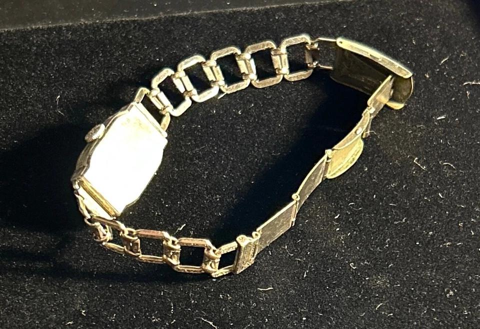 Reloj Raro Vintage Gruen Damas con Manecillas Azules Foto 4 de 4