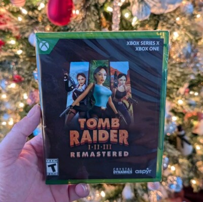 TOMB RAIDER 1 2 3 I II III REMASTERED Xbox One Series X Limited Run Games NEW