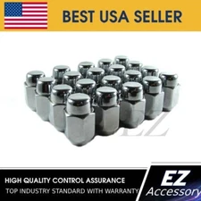 Lug Nuts Acorn 1/2" Chrome Lugs Nut 32 Pc New Ford Jeep