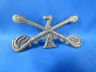 VINTAGE REPRO 7TH CAVALRY CIVIL WAR SOLID BRASS PIN Army Saber 1800s sword knife