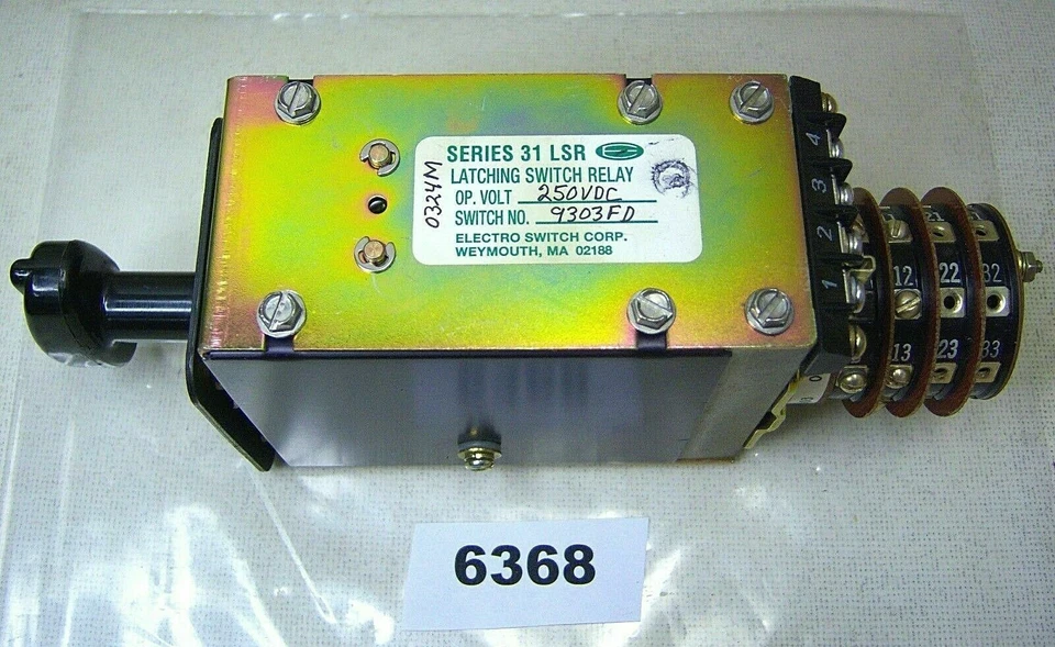 Relé interruptor de enganche eléctrico 9303FD 250 VDC Foto 3 de 3