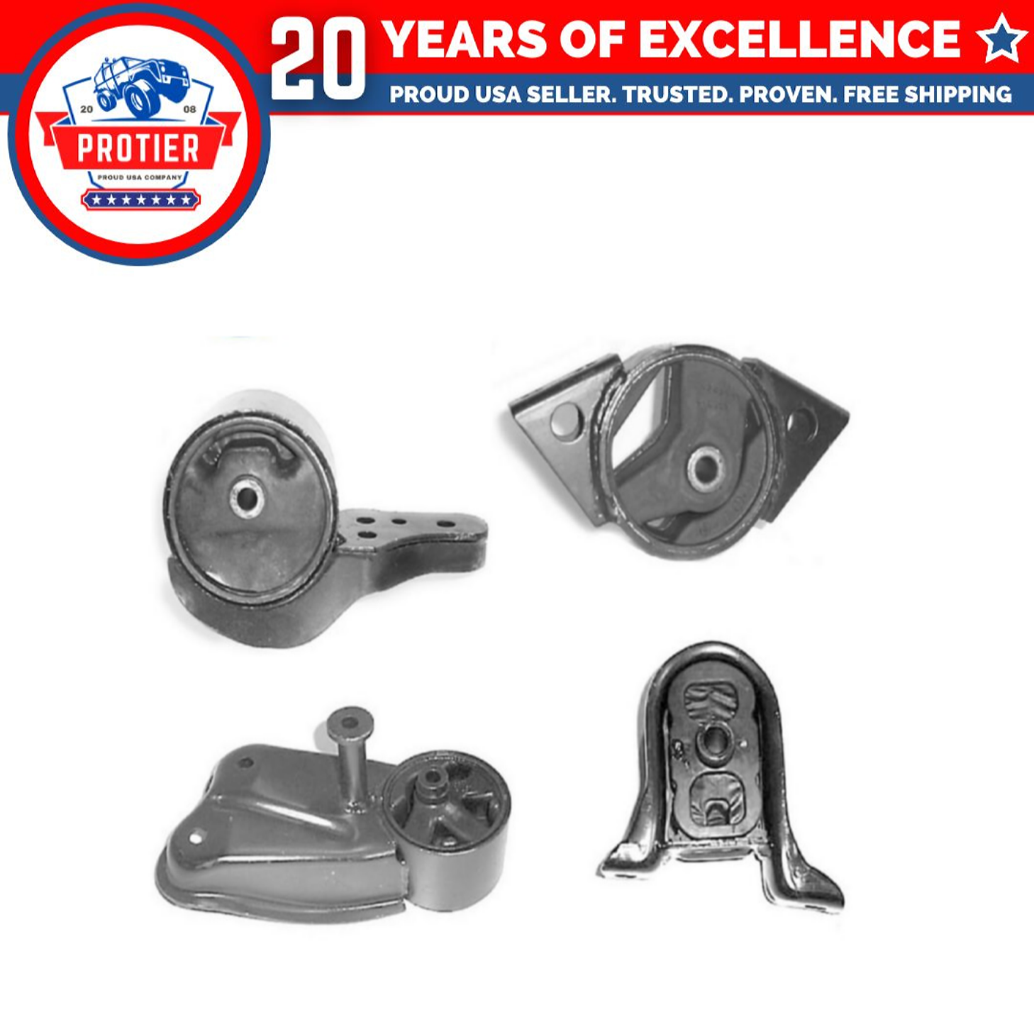 Anchor 13GC63Q Left Transmission Mount Fits 1993-2001 Nissan Altima 2