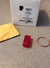 Arrow Hart 88RED JEWEL FOR TUMBLE SWITCH PLATE RED