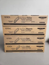 Xerox Phaser 7400 High Capacity Toner Cartridge (Cyan, Magenta, Yellow, Black)