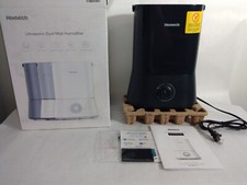 Homech Top Fill Ultras Cool Mist Humidifier Black 4L NEW 