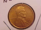 1917 D LINCOLN CENT - CLEANED/WEAK STRIKE REVERSE - AU - SEE PICS! - (N2054)