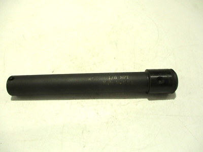 NEW PARLEC 7717-6-012 EXTENDED LENGTH TOOL HOLDER 1/8'' NPT TAPPING ADAPTER 6''IN