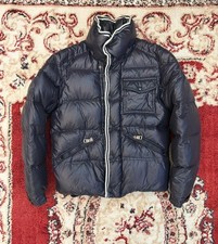 Moncler Giacca Uomo 0 Xs Viola Branson Piumino con Cappuccio Trapuntato Lusso
