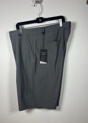 NWT Travis Mathew Sand Harbor Performance Golf Shorts  Grey 1MW397 Stretch 42