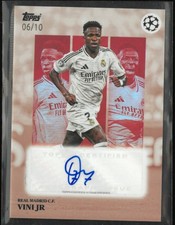 2025 Topps UEFA Champions League Simplicidad Vini JR Autograph /10