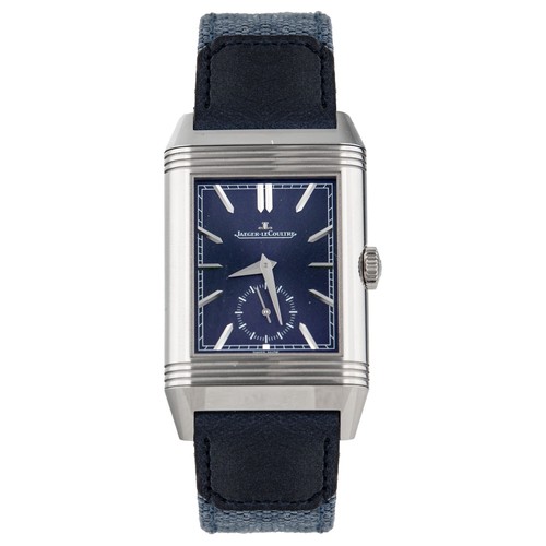 Jaeger-LeCoultre Reverso Duoface Steel Silver Dial 47x28.3mm Q3988481 Full Set
