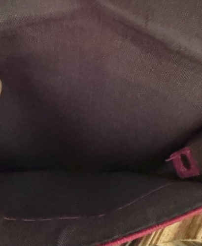 Vintage Leather Kitty Cat Purse Crossbody Red - Picture 9 of 9
