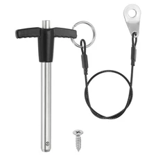 5/16"(8mm)x2.4"(60mm) Quick Release Pin Push-Button t Handle Lock Pins