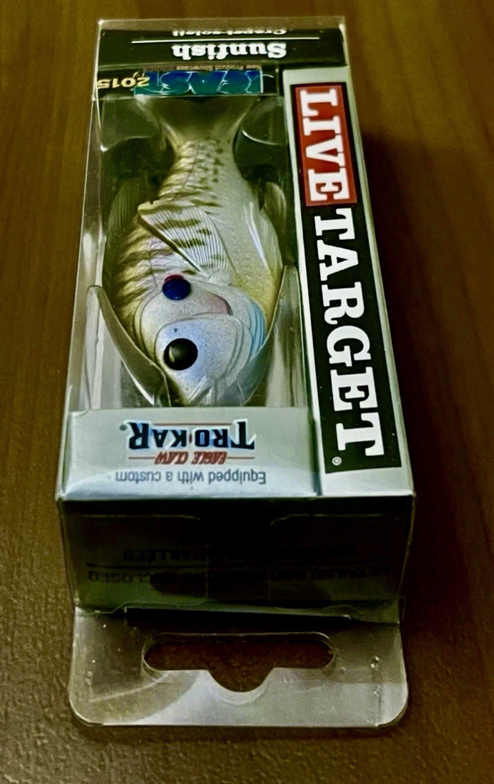 1 Live Target Sunfish Hollow SFH75T550 Topwater Lures NATURAL OLIVE BLUEGILL - Image 4