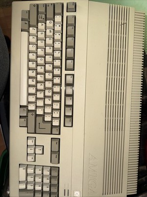 Vintage Commodore Amiga A500 Computer System A500 As Is For Parts