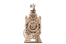 Old Clock Tower 3D Wooden Puzzles for Adults - Wooden Model Kits