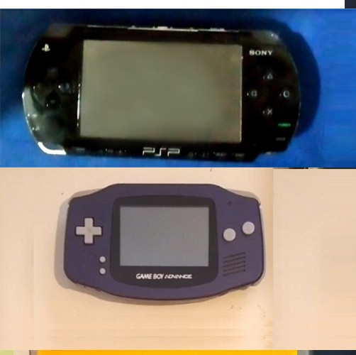 Game Boy LOT: NINTENDO Advance AGB-001 [2000] & Sony PLAYSTAION