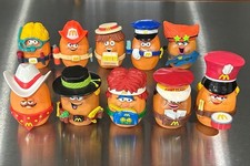 McDonald's Nugget Buddies 1988 Set of 10 Meal Toys