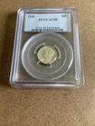 1942 10C Mercury Dime PCGS AU58