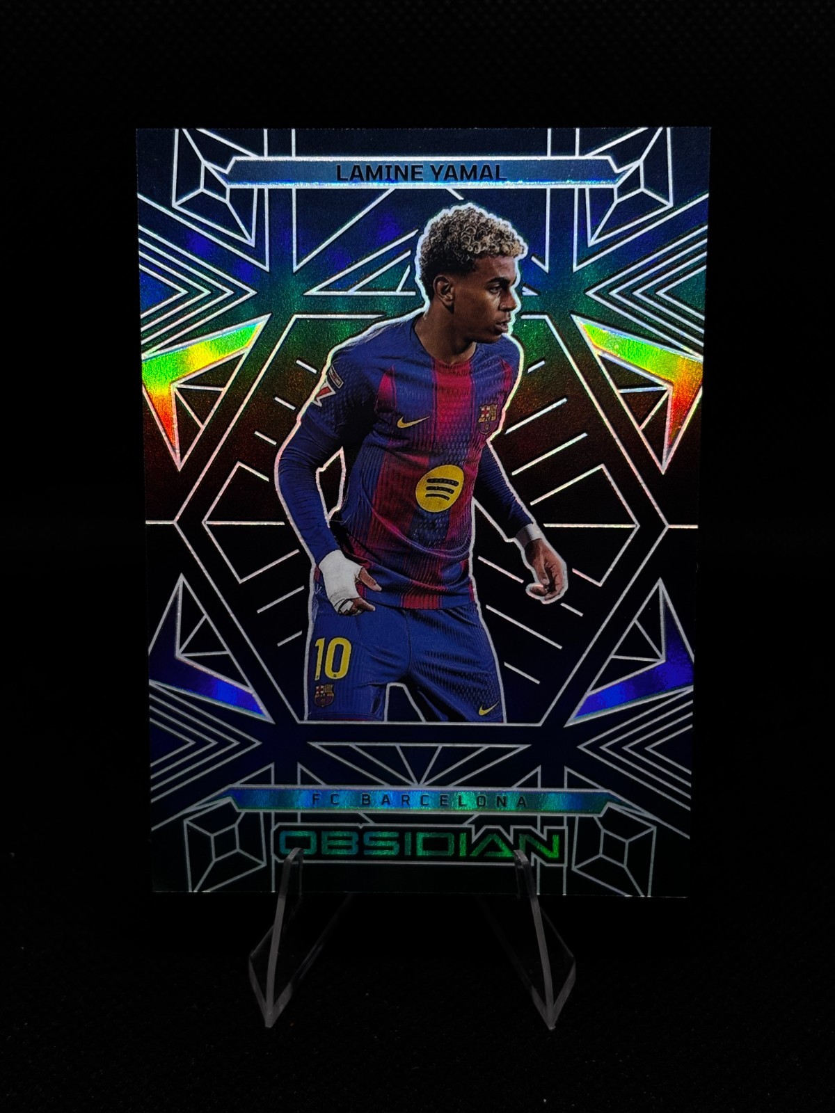 2025-26 PANINI OBSIDIAN SOCCER LAMINE YAMAL /169 #1