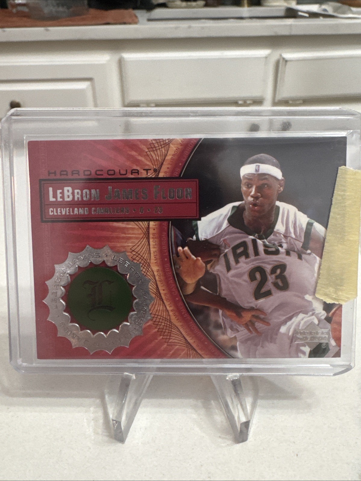 2003-04 Upper Deck Hardcourt LeBron James Floor Rookie RC #LB1 Cavaliers/Lakers 