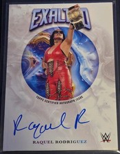 2025 Topps Exalted WWE Raquel Rodriguez ON CARD Auto #EXA-RAQ