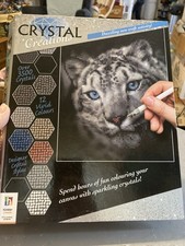 Crystal Creations Leopard Diamond Art Painting Kit Brand New