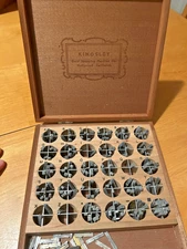 Kingsley Gold Stamp Type Set - 12 pt. News Gothic - Hot Stamping - Embossing