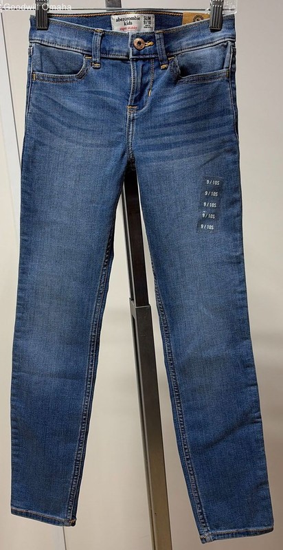 Abercrombie Kids Girl's Youth Size 9/10 Slim Super Skinny Jeans NWT
