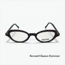 Moschino M3581-V 251 Brown Eyeglasses Y2K Vintage-Unworn-Italy 45mm