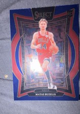 2024-25 Panini Select - Concourse Matas Buzelis #70 Blue Prizm (RC)