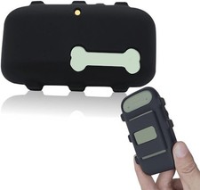 Silicone Holder Compatible for Tractive XL GPS Dog Tracker,Rubber black