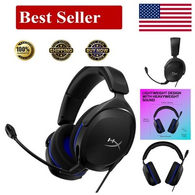 HyperX Cloud Stinger 2 Gaming Headset DTS Spatial Audio PC Over-Ear w/ Mic Black