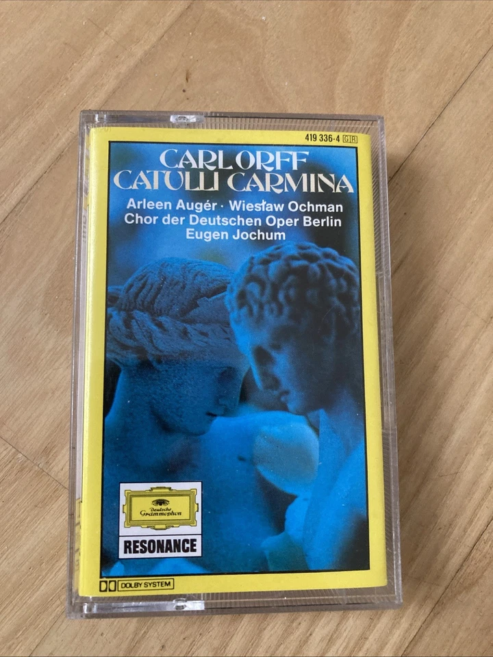 Cassette Carl Orff, Catulli Carmina, Klassik MC