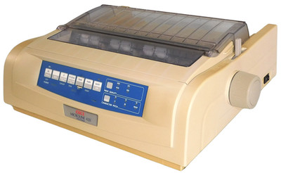  ️ Oki Microline 420  9-Pin Dot Matrix Printer - Power Cord & Software (Access)