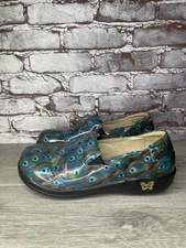 Alegria Keli Peacock KEL-7595 Nursing Comfort Slip On Shoes Women Sz 42EU/11M US