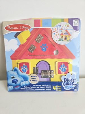 Melissa & Doug Blues Clues & You! Holz Lift-The-Flap Activity Board Geschenk 