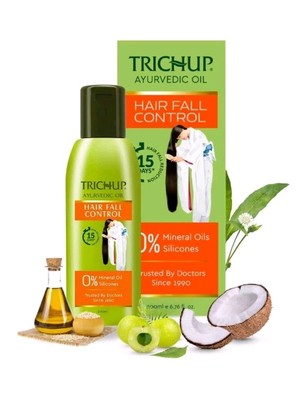 Trichup Ayurvedic Hair Fall Control oil 100ml USA Seller Exp 08/2026