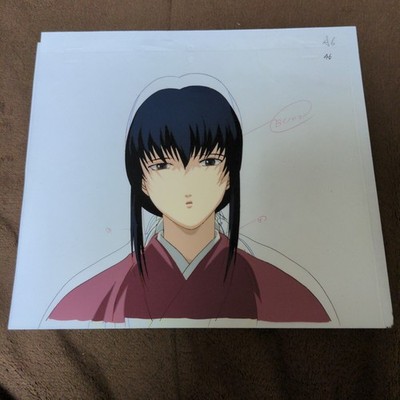 Rurouni Kenshin Yukishiro Tomoe Original Anime Cel Studio Deen Samurai X JAPAN