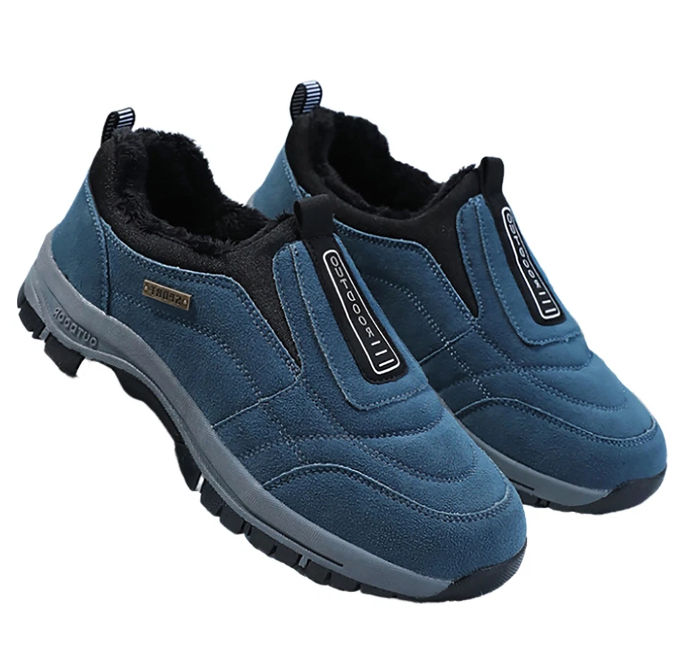 Herren Wanderschuhe Weite - Bequeme Slipper Sneaker Outdoor Männer 39-50 - Bild 2 von 4