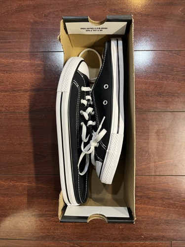 Womens 7 Converse Dainty Mule Slip On Shoes Black Canvas 567945F Flat Sneaker - 第 2/20 張圖片