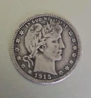 1915-D Barber Quarter
