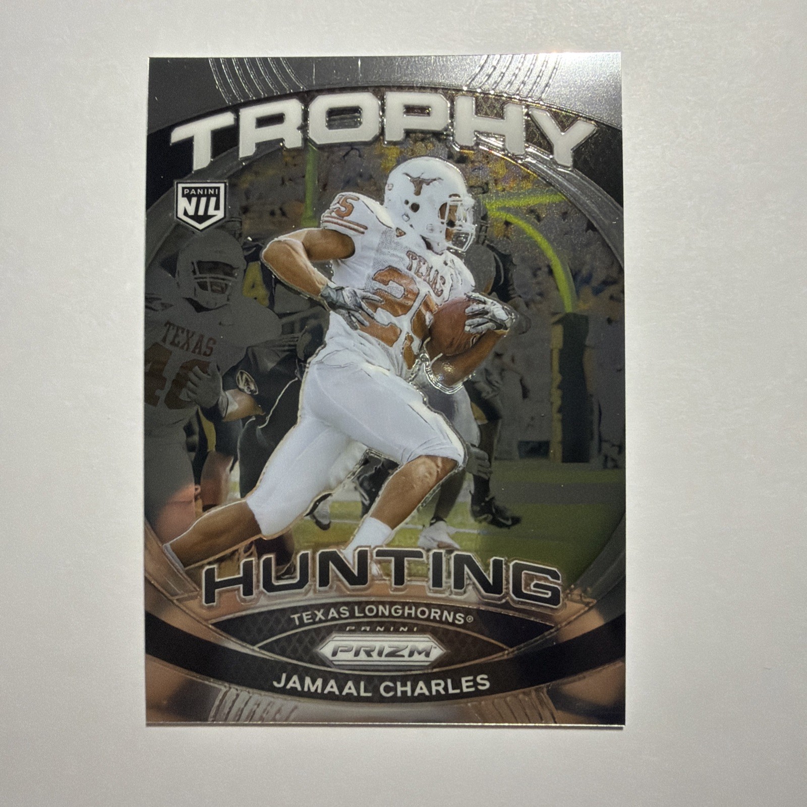 2025 Panini Texas NIL - Prizm #TH-4 Jamaal Charles Trophy Hunting