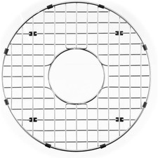 Stainless Steel Sink Grid Bottom Protector Rack for Dishes Utensils and Kitchen